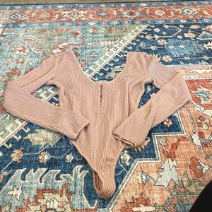 Urban Outfitters Bodysuit in Pink